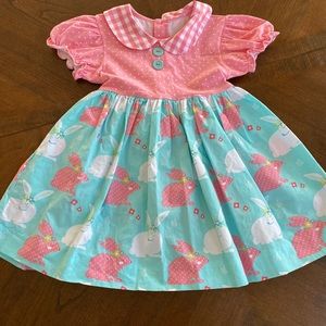 Eleanor Rose bunnies dress